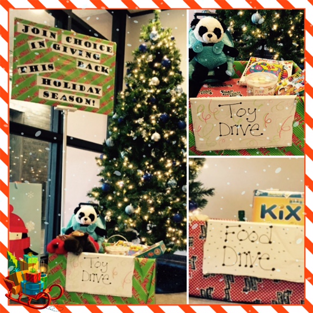 Choice Merchant Solutions Holiday Food Drive